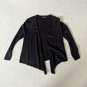 Black wrap 4-way cardigan by Nic+Zoe